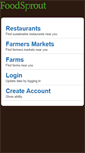 Mobile Screenshot of foodsprout.com